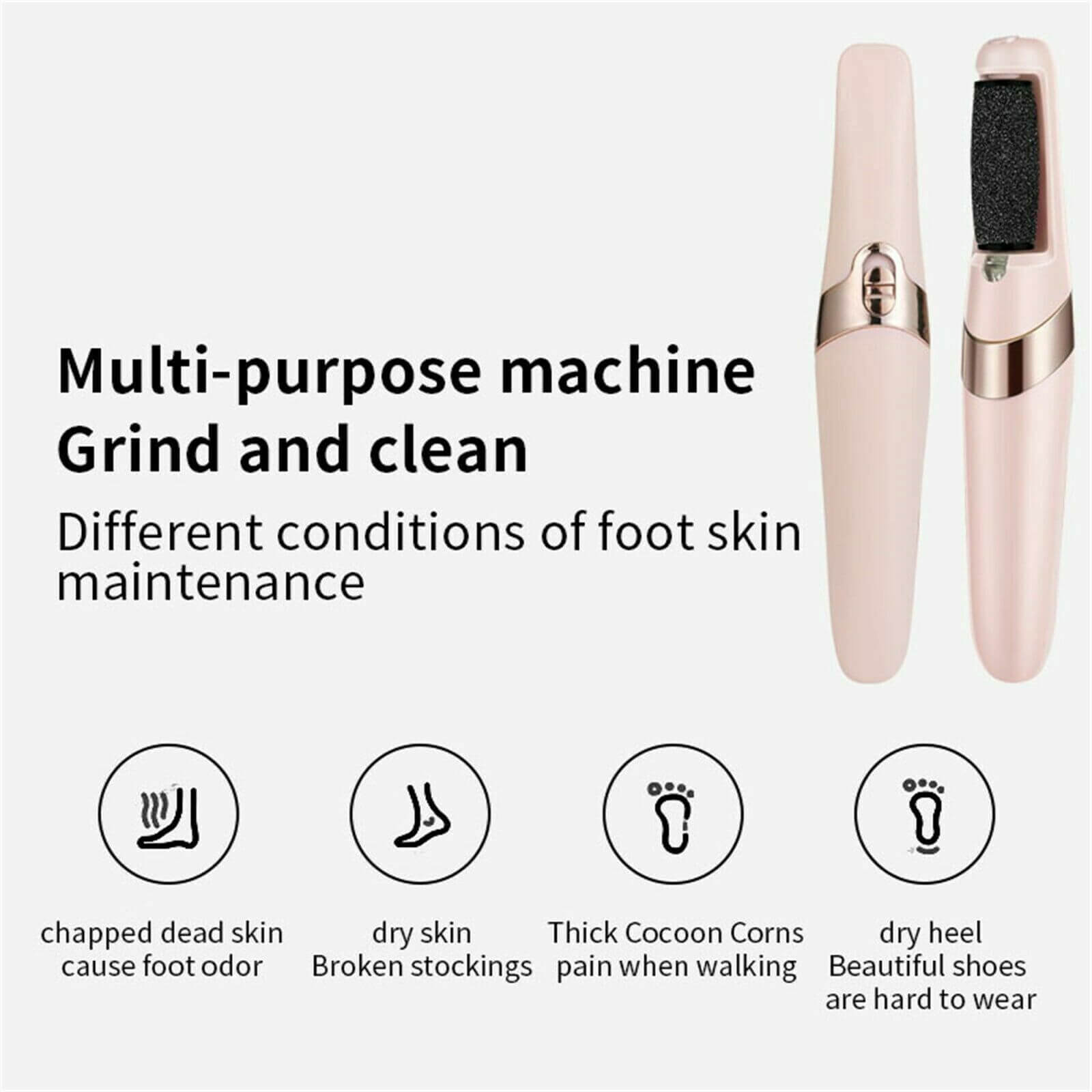 Smooth Pedicure Wand, Professional Pedicure Tools Set, Pedicure Tools For  Feet, For Home Spa Foot Experience - Removing Dry Skin To Make Feet